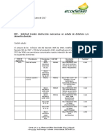 Formato Destruccion Deterioro Chatarra Sellos Con Codigos