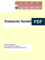 Evaluacion Sumativa 3 TMII