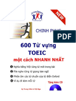 CHINH PHỤC 600 TỪ VỰNG TOEIC MỘT CÁCH NHANH NHẤT PDF