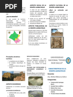 Caracteristicas de La Region Lambayeque