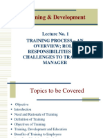 Training & Development