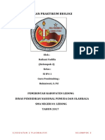 LAPORAN PRAKTIKUM BIOLOGI Plasmolisi Dilla