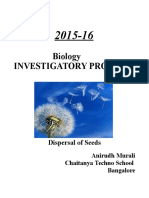 Biology Investigatory Project