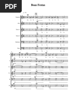 Boas Festas (CCBB) - Full Score