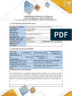 Guía de Actividades Psicometria Paso 4 - Fase 3 - Trabajo Colaborativo 3