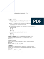 Complex Analysics Part 1