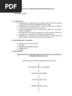 Control de Calidad de Envases de Hojalata