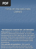 Tipos de Envases para Carnes