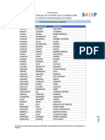 Lista Final de Participantes Del Diplomado