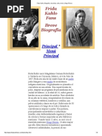 Frida Kahlo, Biografía, Resumida, Corta, Breve, Diego Rivera