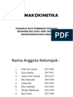 Farmakokinetika Data Darah PDF