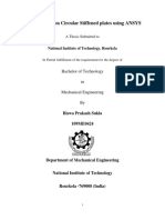 Circular Plate With Stiffners PDF