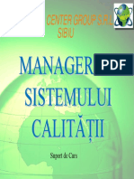 Suport Curs Manager Calitate PDF