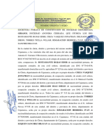 Escritura Publica de Transformacion de Soociedades