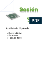 Análisis de Hipótesis