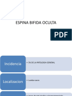 Espina Bifida Oculta y Espina Bifida Quistica