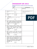 Kumpulan Soal Prediksi Un SMP 2011