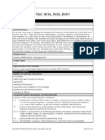 Sample K-3 Unit Plan: Birds, Birds, Birds!