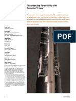 Characterizing Permeability With Formation Tester