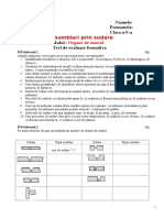 Asamblari Prin Sudare-Test Formativ 3