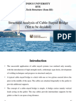 Structural Analysis of Cable Stayed Bridge