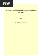 How To Avoid Complications in Endoscopic Skull Base Surgery