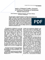 The Mathematics of Marital Conflict Dynamic Mathematical Nonlinear Modeling of Newlywed Marital Interaction