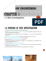 Chapter 1 Site Investigation