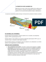 Yacimientos Metamorficos