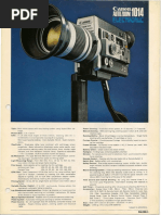 Canon Autozoom 1014 Brochure