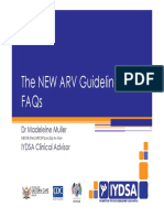 The NEW ARV Guidelines and FDC Roll Out