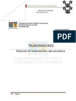 Relacion de Transmision