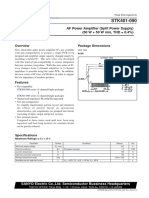 Integrado Amplificador STK401-090