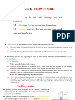 Chapter 1 - Flow in Soil