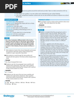 B2+ UNIT 9 Culture Teacher's Notes