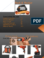 Black & Decker CaseStudy