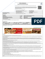 Irctcs E-Ticketing Service Electronic Reservation Slip (Personal User)