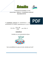 Ficha Probabibilidade Condicional CONT 12º Ano