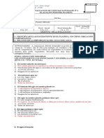 EVALUACIÓN DE CIENCIAS NATURALES Pauta