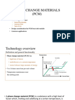 Phase Change Materials