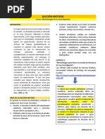 Sección Método (Metodología de La Investigación)