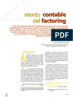 El Tratamiento Contable Del Factoring