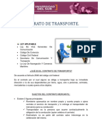 Contrato de Transporte