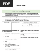 Letter N Lesson Plan