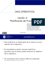 Planificación Procesos