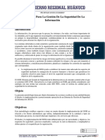 Metodología para La Gestión de La Seguridad de La Información