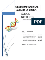 Biología Lab-Ácidos Nucleicos - Unalm