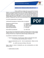 Ejemplo de Modelo de Producción Con Déficit