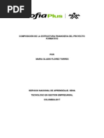 Composición de La Estructura Financiera Del Proyecto Formativo