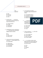 Practice Test H - Structure: Let's Practice More!:)